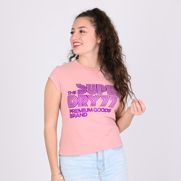 T-shirt - Retro Glitter Logo