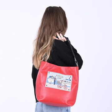 Sac à main cuir - Greetings From Miami