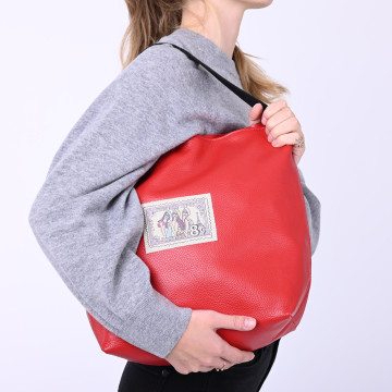 Sac à main cuir - Airmail 1965