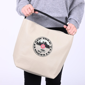 Sac à main cuir - New York Taxi Grooves