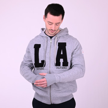 Sweat zippé mixte - Los Angeles