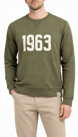 Sweat col rond - Baton 1963
