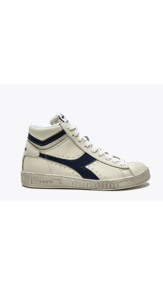 Baskets montantes - Game L High Waxed Bleu foncé