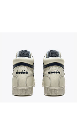 Baskets montantes - Game L High Waxed Bleu foncé