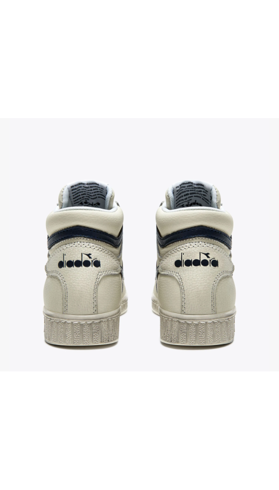 Baskets montantes - Game L High Waxed Bleu foncé