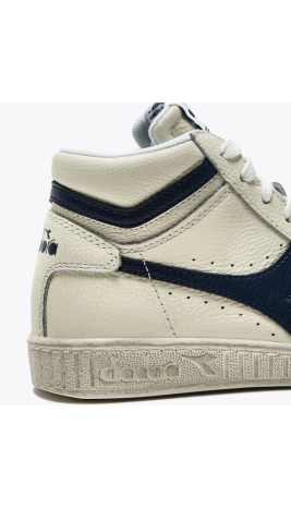 Baskets montantes - Game L High Waxed Bleu foncé