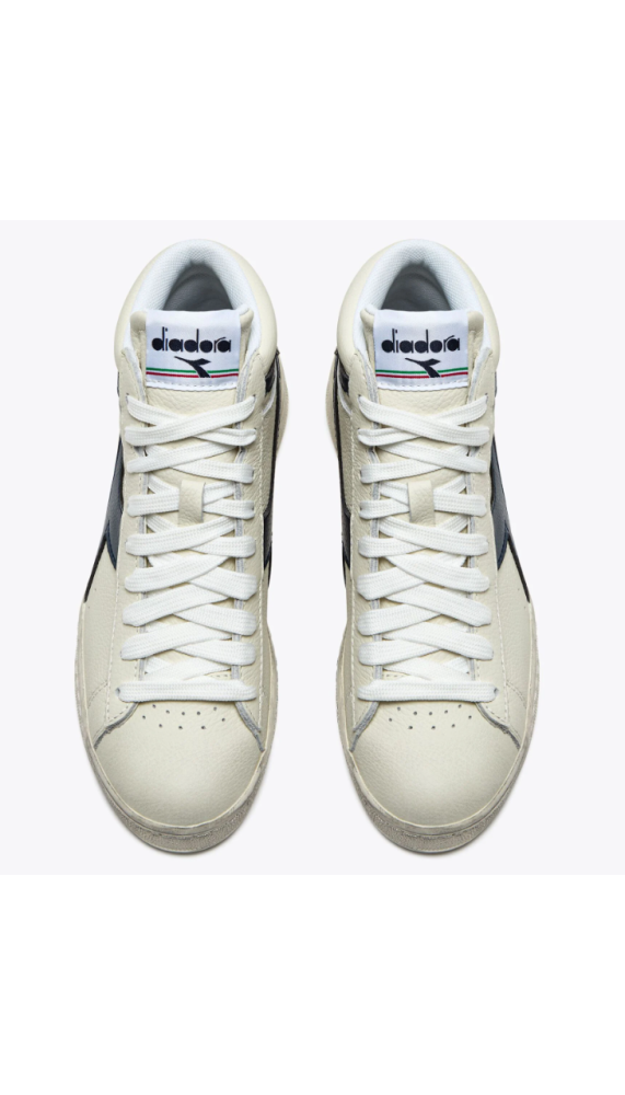 Baskets montantes - Game L High Waxed Bleu foncé