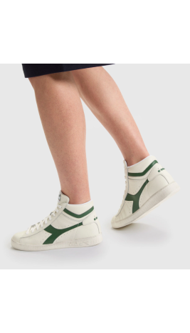 Baskets montantes - Game L High Waxed Vert