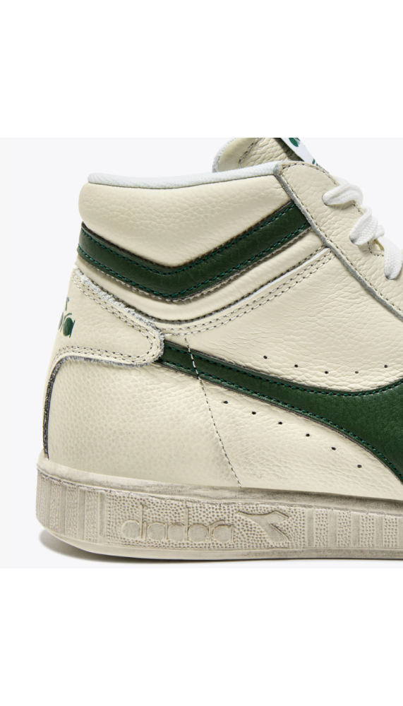 Baskets montantes - Game L High Waxed Vert