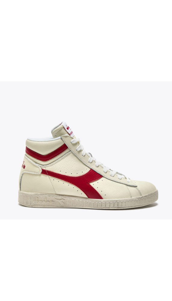 Baskets montantes - Game L High Waxed Rouge