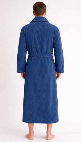 Peignoir bleu