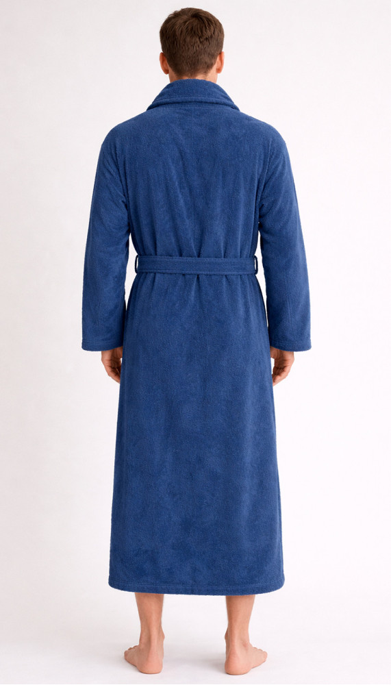 Peignoir bleu