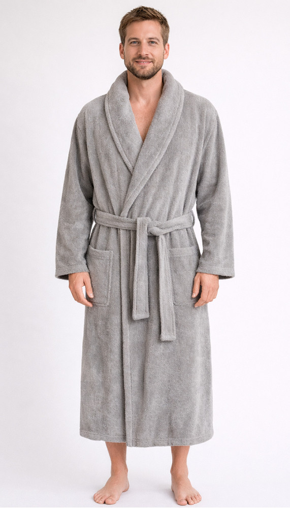 Peignoir gris