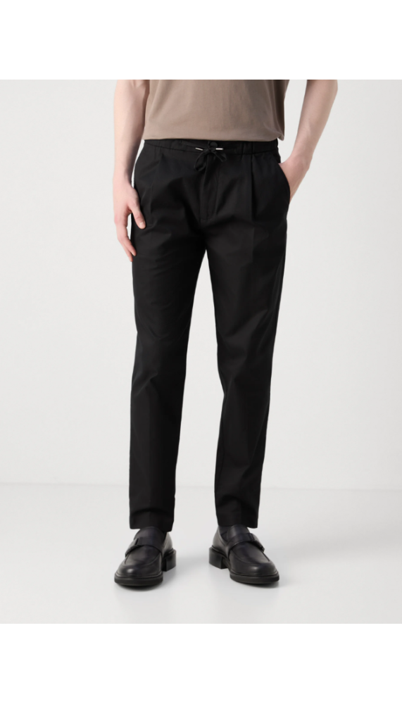 Pantalon - Cotton Stretch Pleated