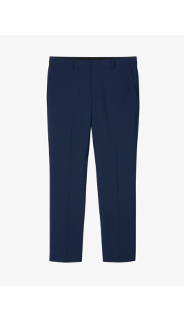 Pantalon habillé - Refined wool blend slim