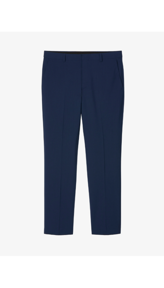 Pantalon habillé - Refined wool blend slim