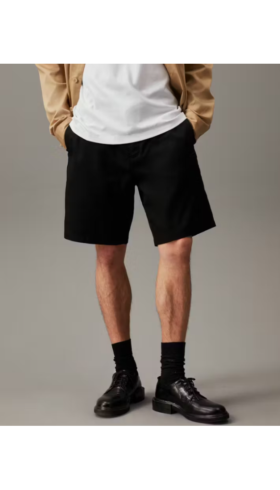 Short - BK Piece Dyed Tencel