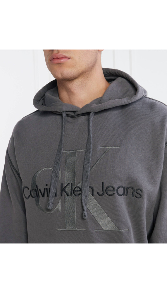 Sweat capuche - Wash Monologo Hoodie