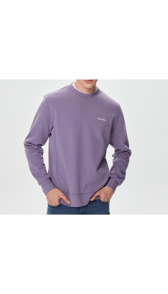 Sweat col rond - Micro Logo Repreve