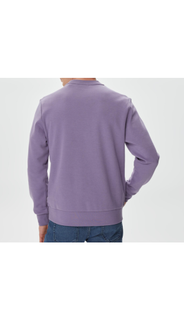 Sweat col rond - Micro Logo Repreve