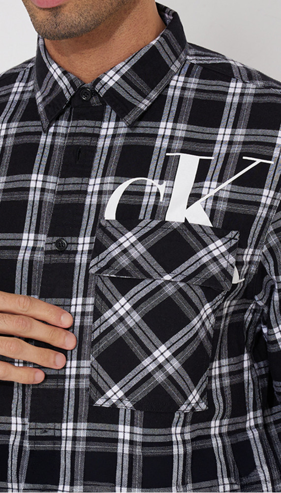 Chemise ML - Cut Off CK Check