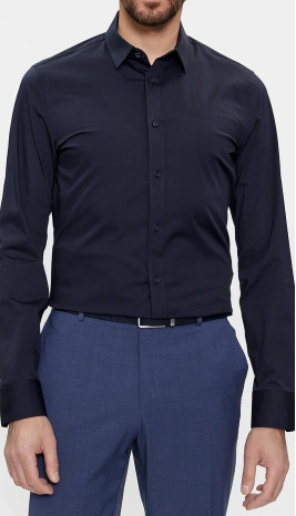 Chemise ML - Stretch Poplin Slim