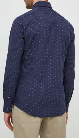 Chemise ML - Poplin Leaf Print