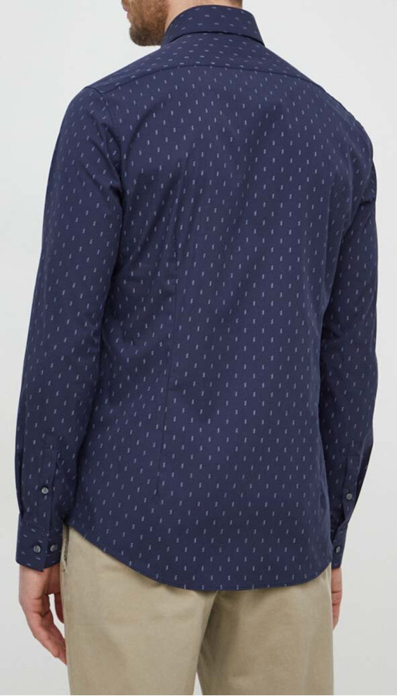 Chemise ML - Poplin Leaf Print
