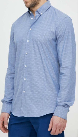 Chemise ML - Chambray Micro Dobby