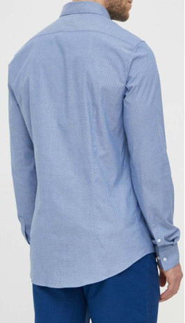 Chemise ML - Chambray Micro Dobby
