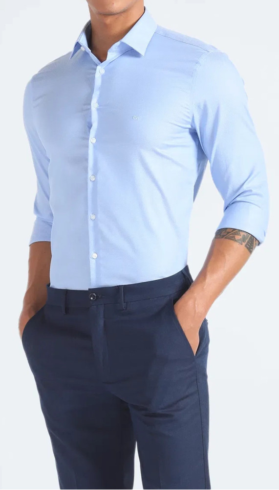 Chemise ML - Stretch Collar Slim