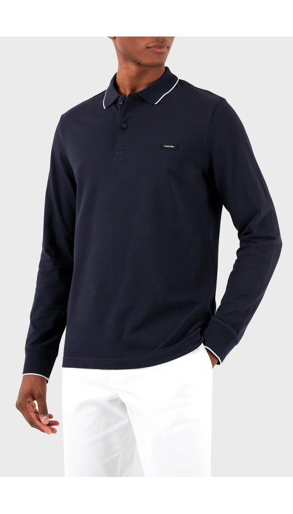 Polo - Stretch Pique Tipping