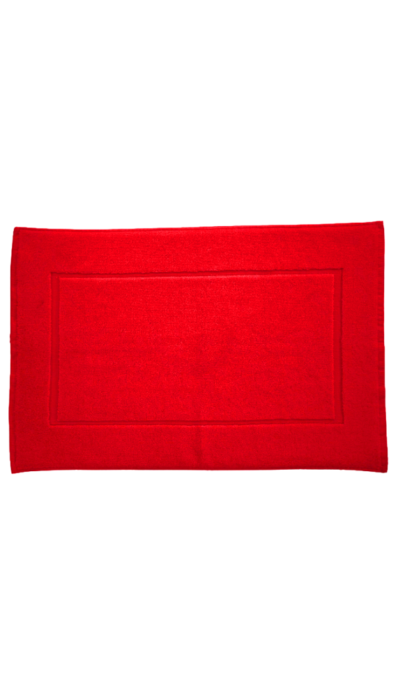 Tapis de bain - Rouge