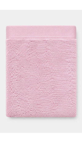 Drap de douche - Rose poudre