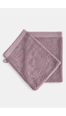 Gants de toilette x 2 - Violet Ice