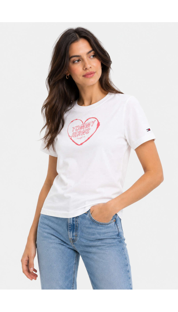 T Shirt MC - TJW Slim Sh Heart