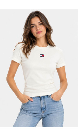 T Shirt MC - TJW Slim Badge Rib Tee